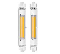 EIMOPE R7S LED 118mm Ampoule 30w Dimmable, Blanc Chaud 3000K, 3000LM, R7S LED Highlight COB Bulb, 30W Remplacer Lampe Halogène J118 200W 300w, Sans Scintillement, 2er Pack