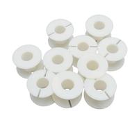 EIMSOAH 20pcs Bobine Vide, ABS Bobine de Fil Réutilisable, de Cordon Vide, pour Le Diviseur de Fréquence du Haut-Parleur D'inductance de Fil de Filaire