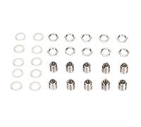 EIMSOAH 3 Broches Xlr Connecteur de Douille de Prise Male Mâle, Adaptateur de Type D Châssis en Panneau Métallique en Alliage, avec Conception de Traction Push, pour Microphone Xlr