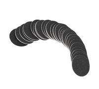 EIMSOAH 60pcs 180 Grit Pied Fichier De Remplacement Tampon De Papier Sablé, Auto Adhésif Pédicure Outil Électrique Pied Fichier Recharge Disques, pour Électrique Callus Remover