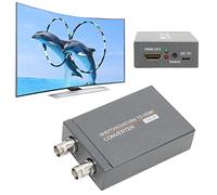 EIMSOAH Adaptateur BNC vers HDMI, Convertisseur AHD TVI CVI CVBS, Full HD 720P 1080P 3MP 4MP 5MP 8MP, pour Moniteur HDTV DVR