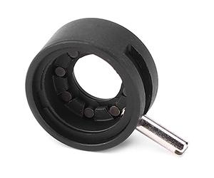 EIMSOAH Adaptateur D'iris pour Microscope, Diaphragme D'ouverture | Construction Métallique, 14 Lames, Diamètre Extérieur 44 Mm, Diamètre Intérieur 25 Mm, Conception Compacte pour le Contrôle
