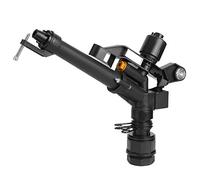 EIMSOAH Arroseur à Bras Oscillant pour L'irrigation Agricole, Filetage Femelle de 1,5" à 1" avec Adaptateur, Buse Longue Portée pour Parcs et Terrains de Jeux