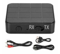 EIMSOAH B2 2 en 1 Bluetooth 5.0 Récepteur émetteur sans Fil, Adaptateur Bluetooth Portable 3,5 Mm pour Système de Voiture, Casque, Haut-Parleur