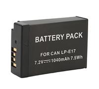 EIMSOAH Batterie Lithium-ION E17 Haute capacité, Remplacement Idéal pour Appareil Photo 200D II R10 RP 750D M6mark2 pour Voyage d'affaires