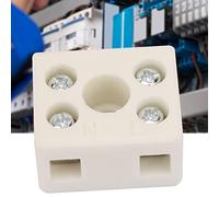 EIMSOAH Blocs de Borne en Céramique de 5pcs connecteur ceramique 2 Position 5 Trou de Câblage de Câblage Isolation pour les Connecteurs en Céramique en Morsettiere circuito a terra