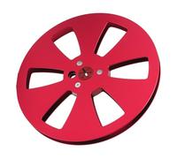 EIMSOAH Bobine D'enregistrement Robuste en Alliage D'aluminium de 1/4 de 7 Pouces pour, applicabilité Universelle, Bobine de Bande Vide à 6 Trous pour la Restauration et L'enregistrement du Son,