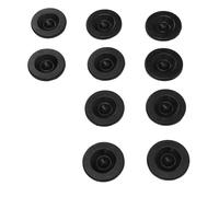 EIMSOAH Bouchons de Capuchon de Moyeu de Remorque Durables, Excellente étanchéité pour L'ingénierie D'arrimage, 10 Pièces Bouchons en Caoutchouc de Graisse de 1,98 Pouces 2,72 Pouces pour Essieux de