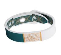 EIMSOAH Bracelet NFC Touch to Play à Porter Confortablement pour Compagnon Spirituel, Léger et Portable, Taille Unique, Matériau en Caoutchouc Marron (36.02)