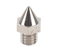 EIMSOAH Buse D'imprimante 3D, Pointe de Buse en Alliage trempé 0,4 Mm, avec Connexion de Gorge sans Couture pour la Série Raise3D N Pro2 Pro3 E2, Support PLA ABS PETG PTU PP PC