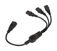 EIMSOAH Câble d'alimentation IEC 320 C14 vers C13, Adaptateur Répartiteur en Y Durable pour Plusieurs Appareils, Parfait pour Les PC, Les Moniteurs et Les Imprimantes, Idéal pour Une Utilisation à