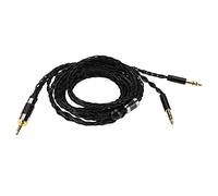 EIMSOAH Câble de Remplacement pour Casque équilibré plaqué Argent pour MDR Z7 Z1R, 8 Cœurs 2,5 Mm vers Double Prise 3,5 Mm, Son Haute Résolution pour Audiophiles, Fil de Cuivre plaqué Argent, Plug