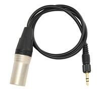 EIMSOAH Câble Mâle 3.5mm vers XLR de Haute qualité, Convertisseur équilibré TRS 1/8 Pouces pour, Prise Plaquée or pour la Réduction du Bruit