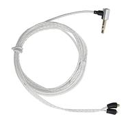 EIMSOAH Câble pour écouteurs plaqué Argent, Prise Jack 3.5mm pour Xelento/Andromeda/alo, Améliore la Résolution Sonore, 1.2m, adapté à un Usage Quotidien