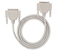 EIMSOAH Câble Série DB25, Câble D'extension Mâle à Femelle à 25 Broches de 1,5 M, avec Connecteur plaqué pour Imprimante et Scanner de Machine POS