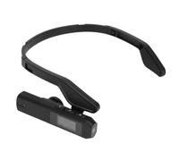 EIMSOAH Caméscope monté sur la Tête, Caméra d'action HD 2,7K avec Stabilisation Intelligente, Grand Angle de 110 Degrés, Support de Crochet d'oreille pour L'enregistrement de Sports de