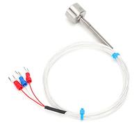 EIMSOAH Capteur de Température Magnétique PT100, Sonde en Acier Inoxydable étanche à L'eau avec Réponse Rapide, pour échangeur de Chaleur de Chaudière à Moteur de Pompe (#3)