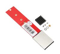 EIMSOAH Carte D'extension CF vers SSD M2 NVMe, Adaptateur de Stockage Haute Vitesse pour Series X S CH SN530 1 to, Transfert Efficace PCIe Gen 3 NVMe 1.3, Joueurs, Plug and Play