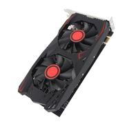 EIMSOAH Carte Graphique 550TI 6 GoCarte Vidéo de Jeu 192 Bits, Double Ventilateur pour Interface Multimédia HD DVI VGA PCI Express 2.0