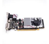 EIMSOAH Carte Graphique GT 705, 1 Go 64 Bits 1029 1228 MHz, avec Ports VGA DVI, pour Le Travail de Bureau, la Navigation Web, la Lecture Vidéo HD
