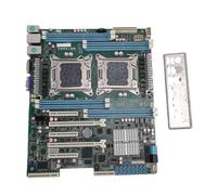 EIMSOAH Carte Mère pour Station de Travail, ATX Double Socket LGA 2011, Prend en Charge Les Processeurs E5-2600 V1/V2, 8 Emplacements DDR3 jusqu'à 256 Go, 7 Emplacements PCIe pour la