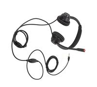 EIMSOAH Casque Antibruit pour Centre D'appels avec Micro, Son Clair pour Communication Professionnelle, Bureau, Entreprise, Casque 3,5 Mm pour Centres D'appels