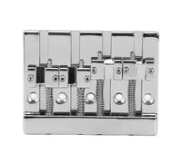 EIMSOAH Chevalet de Basse à 4 Cordes, Remplacement Vintage en Alliage de | HiMass Bass Bridge avec tonalité riche, ajustement direct pour l\'assemblage de guitare basse vintage
