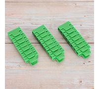 EIMSOAH Clips de Film de Serre Pince en Plastique Sécurisée pour la Fixation de Tuyaux de 11 Mm, Matériau Durable pour Connecter le Film de Serre, 24 Pièces pour Outils de Jardinage