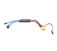 EIMSOAH Contrôleur de Vitesse électronique ESC XT60 Fiable sans Balais 30 A pour Drone télécommandé RC Hélicoptère FPV, Sortie Bec 1,5 A, Noir, pour Pièces RC