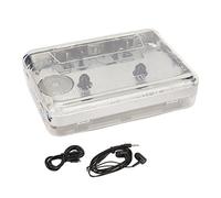 EIMSOAH Convertisseur de Cassette en MP3, Lecteur de Cassette USB C Portable avec Coque Transparente, pour Convertir des Cassettes au Format MP3 Numérique Via AUX 3,5 Mm ou Un Ord