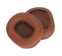 EIMSOAH Coussinets d'oreille Doux et Respirants pour ATH-MSR7 M40X M50X, Coussins de Remplacement de Haute qualité pour Une Excellente qualité Sonore, 2 Coussinets pour Amateurs de Musique, Cuir PU