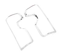 EIMSOAH Couvercle de Cadre de Feu Arrière chromé pour Silverado 1500 2020, Design Exquis, Installation Facile, Idéal pour L'amélioration du Véhicule, 2 X Garniture de Cadre de Feu Arrière