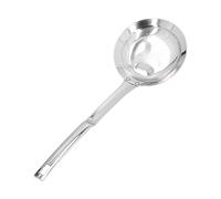 EIMSOAH Cuillère Passoire en Maille D'acier Inoxydable 304, Cuillère D'écumoire à Long Manche pour Nettoyer L'huile et les Débris, Adaptée aux Amateurs de Cuisine, Argent, 10,7x3,5 Pouces