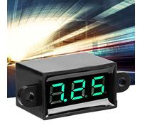 EIMSOAH EIMSOAH Voltmètre à Affichage LED Numérique, Haute qualité, Deux Fils, DC 3.0-30V, étanche, pour Voiture et Moto (#3) (#2)