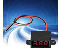 EIMSOAH EIMSOAH Voltmètre à Affichage LED Numérique, Haute qualité, Deux Fils, DC 3.0-30V, étanche, pour Voiture et Moto (#3) (#1)