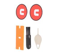 EIMSOAH Ensemble de Bandes Annulaires Outil de Fixation de Verre de Couverture Arrière Léger pour Watch Active 2 41 Mm 44 Mm, pour 41 45, avec Kit D'installation pour Les Amateurs de Montres (2