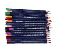 EIMSOAH Ensemble de Crayons Aquarelle 24 Couleurs, Crayon en Bois pour | Cadeau de fournitures d\'art, corps en bois massif, résistant à la casse lié SV, art de mélange sec et humide