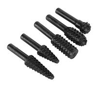 EIMSOAH Ensemble de Limes à Découper sur Bois, Kit de Râpe à Bois Efficace pour les Amateurs de Bricolage, Outil de Lime Rotative 5 Pièces pour le Meulage et le Polissage, adapté aux Amateurs et aux