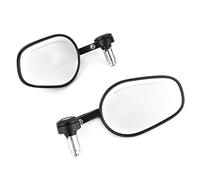 EIMSOAH Ensemble de Rétroviseurs Universels en Alliage D'aluminium CNC, pour, Triumph, 7/8 Pouces, Noir