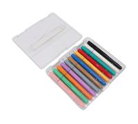 EIMSOAH Ensemble de Stylos à Peinture Acrylique, 12 Couleurs Vives, pour Projets D'art, de Dessin et D'artisanat, Tige Colorée pour Professionnels et Débutants