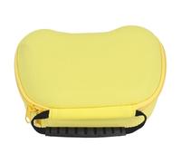 EIMSOAH Étui de Rangement pour Contrôleur de Jeu en Nylon Rigide avec Double Fermeture éclair pour Contrôleur de Jeu Série X S, Portable pour Voyager et Transporter (Jaune)