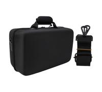 EIMSOAH Étui Rigide pour Console de Jeu, Sac de Rangement de Voyage Portable avec Bandoulière Réglable et Protection Antichoc, pour Contrôleur de Console de Jeu, écouteurs, Accessoires (Noire)