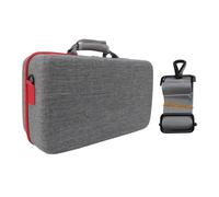 EIMSOAH Étui Rigide pour Console de Jeu, Sac de Rangement de Voyage Portable avec Bandoulière Réglable et Protection Antichoc, pour Contrôleur de Console de Jeu, écouteurs, Accessoires (Gris)