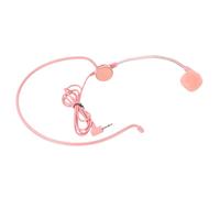 EIMSOAH Faux Casque Réglable de Couleur Rose, Léger, Confortable, adapté aux Comédies Musicales, à la Pratique de la Parole, aux Performances sur Scène, pour Les Accessoires D'événements de Cosplay,
