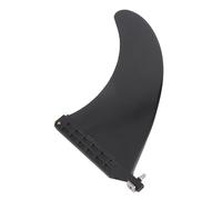 EIMSOAH Grand Aileron de Planche de Surf en PVC de 10 Pouces, Durable et Facile à Utiliser, Idéal pour Le Longboard et Le Paddle Board, Noir