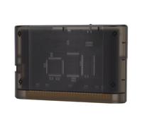 EIMSOAH Jeu 4000 en 1 pour Mega Drive, Carte de Jeu Rétro avec Carte Mémoire de 8 Go, Adaptée aux Consoles Originales MD1 MD2 MD3 CD X 32X et Système Maître (Noir Transparent)