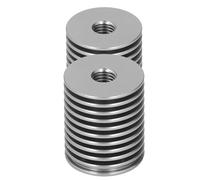 EIMSOAH Kit de Dissipateur Thermique pour Imprimante 3D Refroidisseur en Aluminium CNC pour 0.1 0.2 - Alliage D'aluminium Résistant à L'érosion - 2 Dissipateurs Thermiques pour Imprimante 3D pour