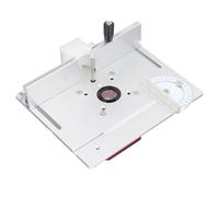 EIMSOAH Kit de Plaque de Base de Levage de Routeur en Alliage D'aluminium Résistant à la Rouille pour les Modèles de 64 à 65 Mm, Facile à Installer pour Fabriquer Votre Propre Table de Routeur, les