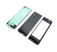 EIMSOAH Kit de Remplacement Complet pour écran en Verre de Lentille Extérieure Avant et Couvercle en Verre Arrière Noir Installation Professionnelle Recommandée pour Z Fold F900