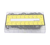 EIMSOAH Kit de Réparation de Joints de Montre, Joint Torique en Caoutchouc Durable, d'étanchéité du Couvercle Arrière de la Montre pour Horloger Professionnel avec Boîte en Plastique, 180 Pièces,